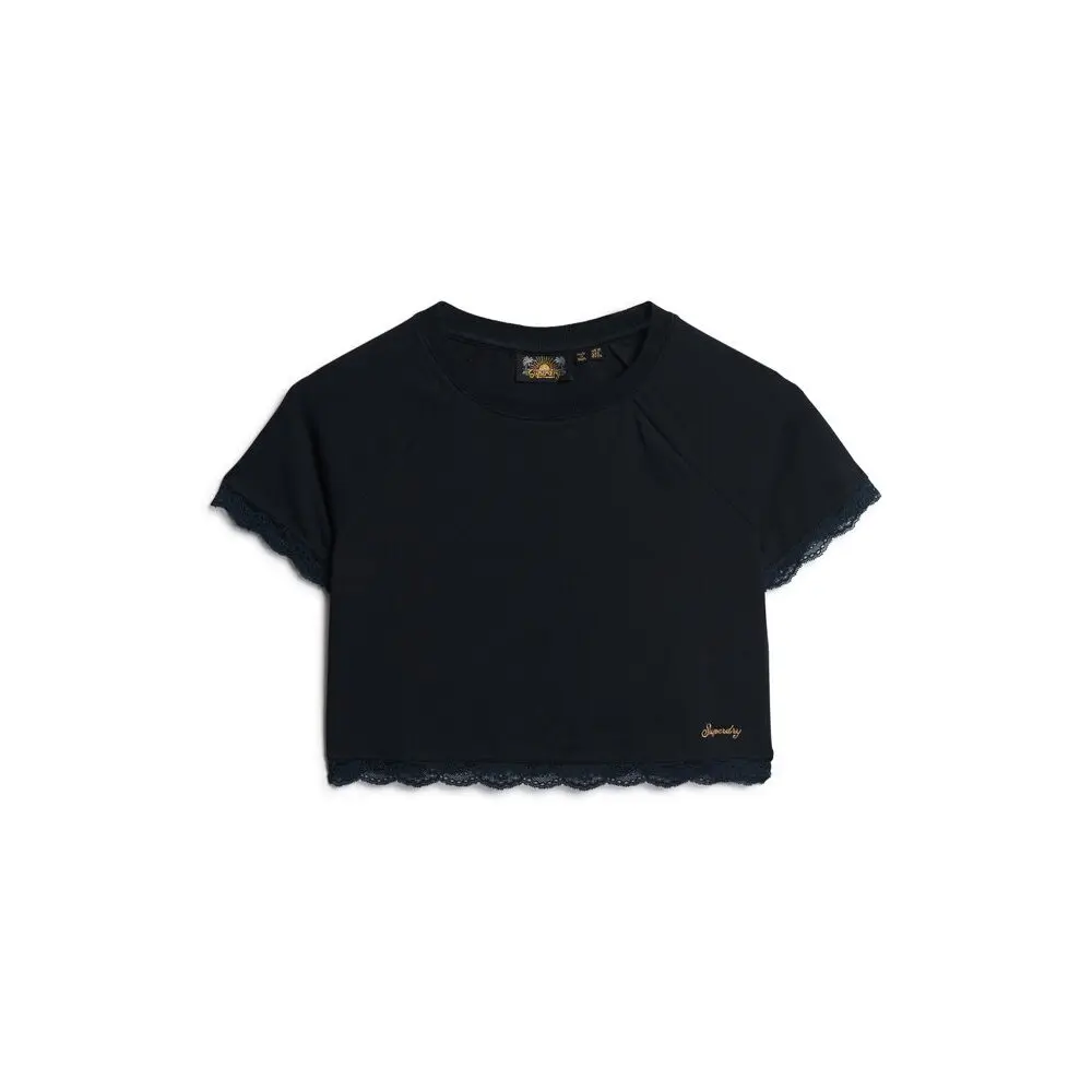T shirt à bordures femme Superdry