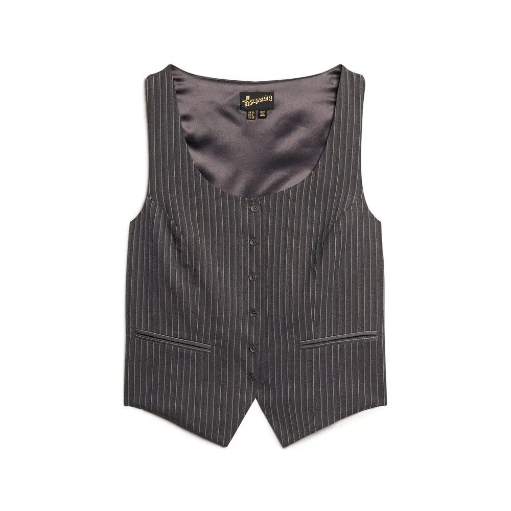 Gilet au dos satiné femme Superdry