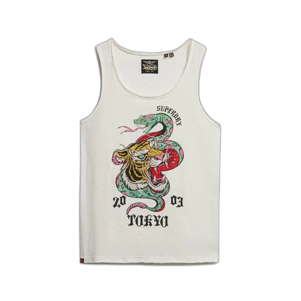 Debardeur Superdry Débardeur à encolure dégagée Neo Trad Tattoo US 12