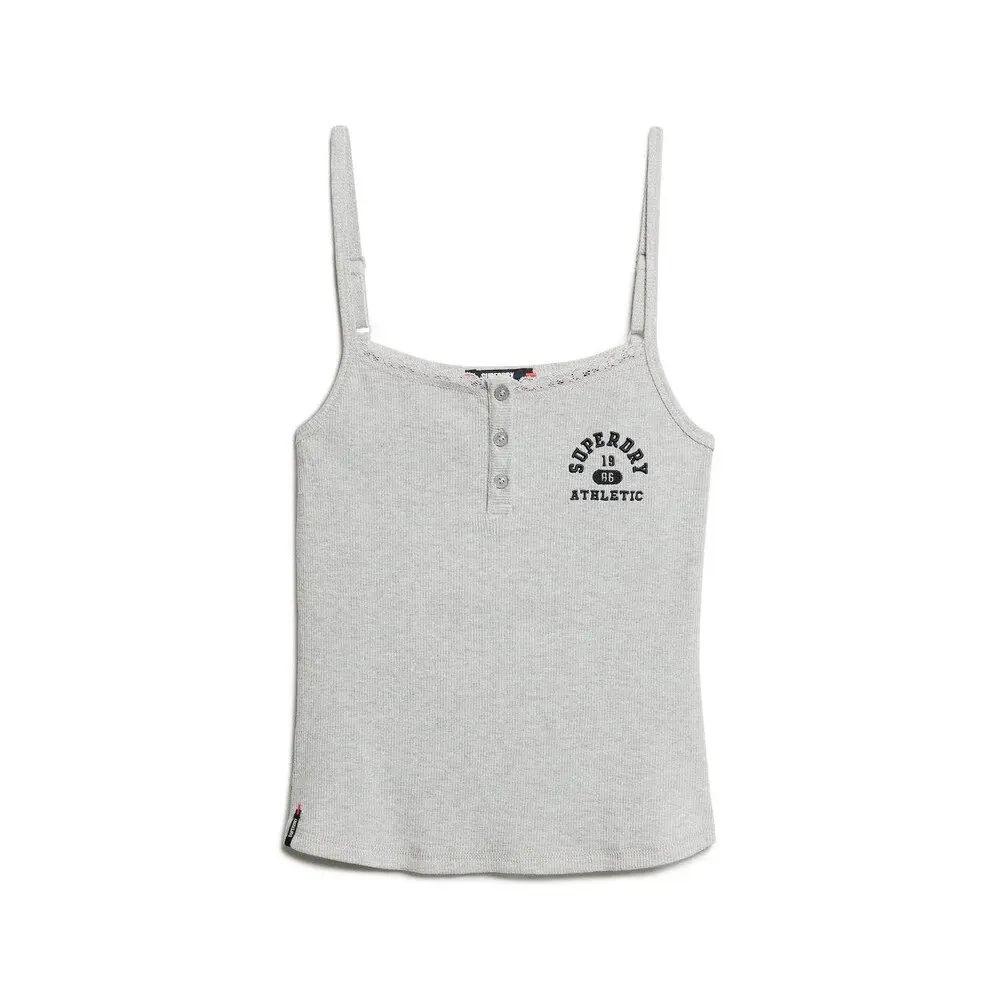 Canottiera con bottoni e motivo donna Superdry Athletic Essentials