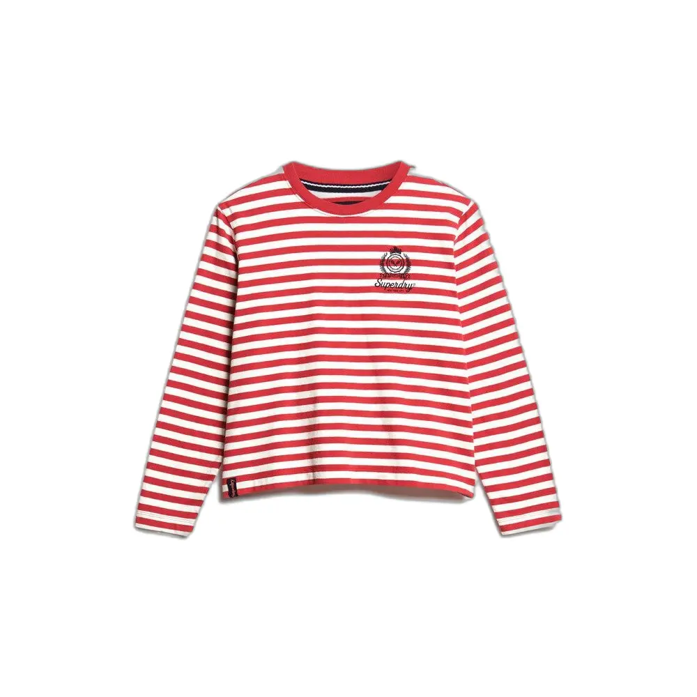 Sweatshirt rayé femme Superdry Country Club
