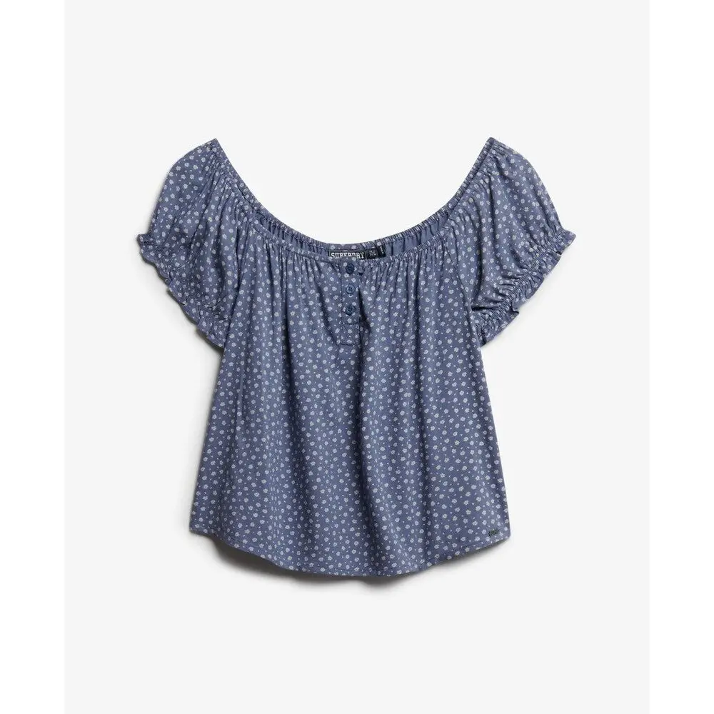Blouse col boutonné femme Superdry - vue 4
