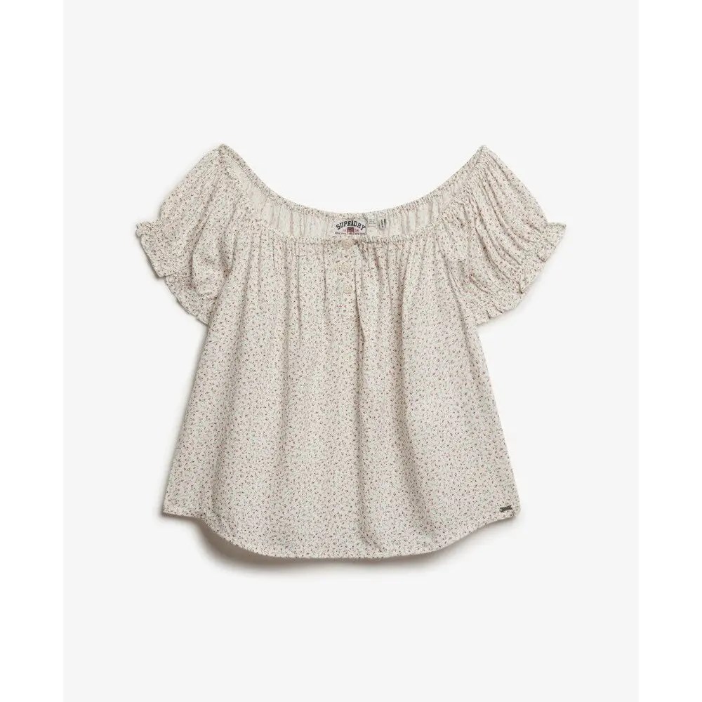 Blouse col boutonné femme Superdry - vue 3