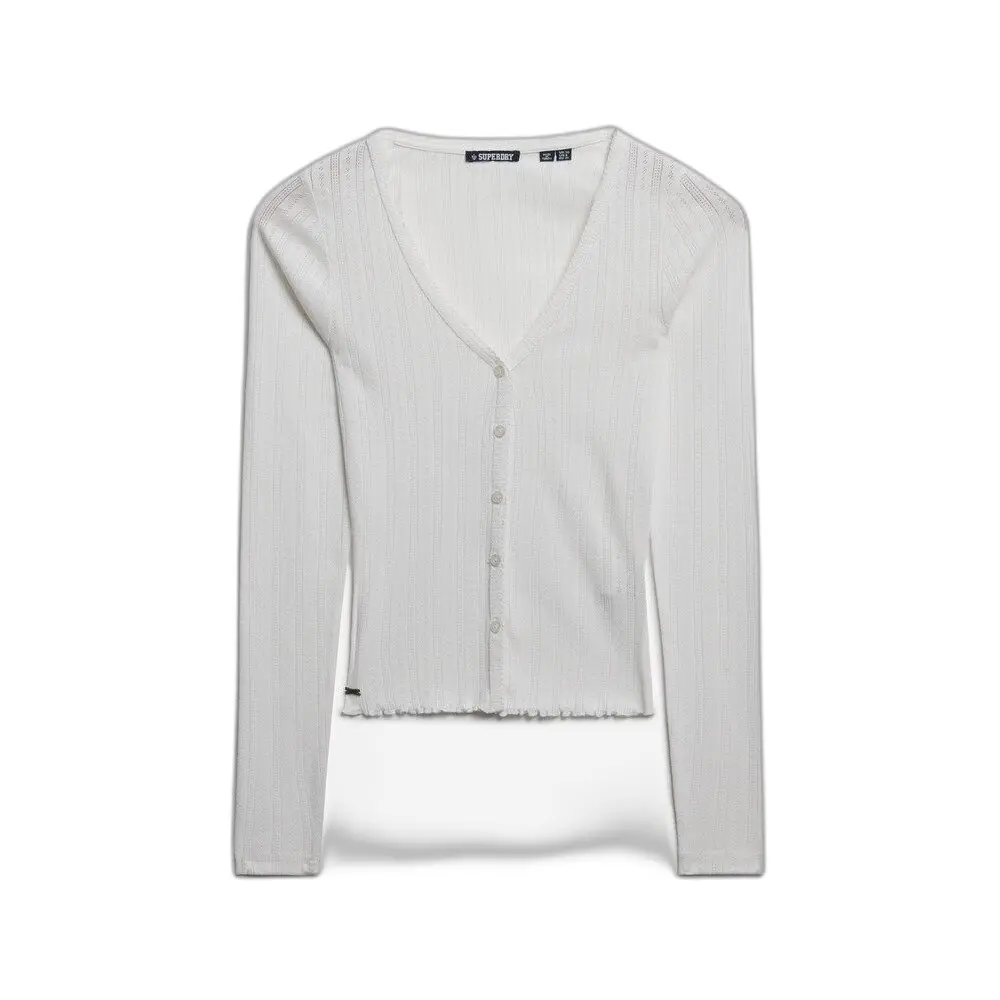 Cardigan en pointelle femme Superdry Athletic Essentials