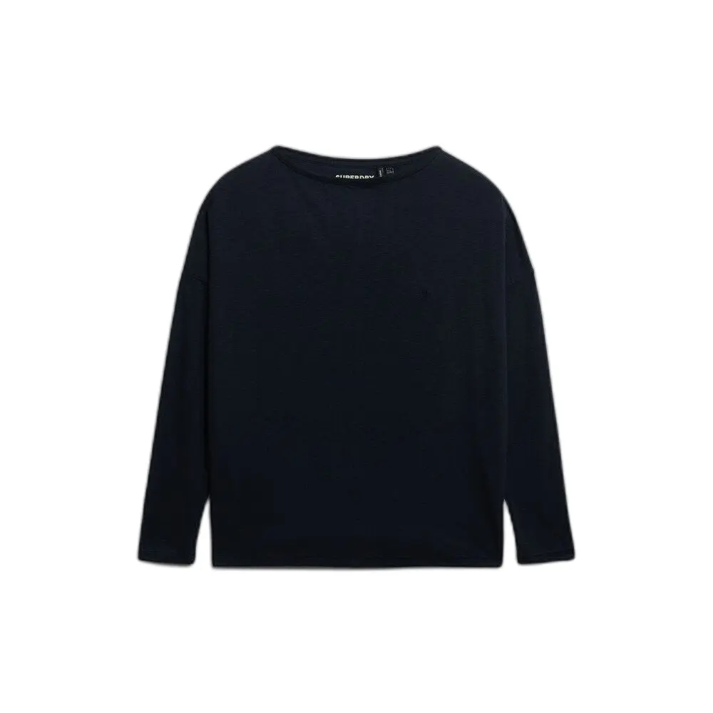 T shirt col bateau et manches longues femme Superdry