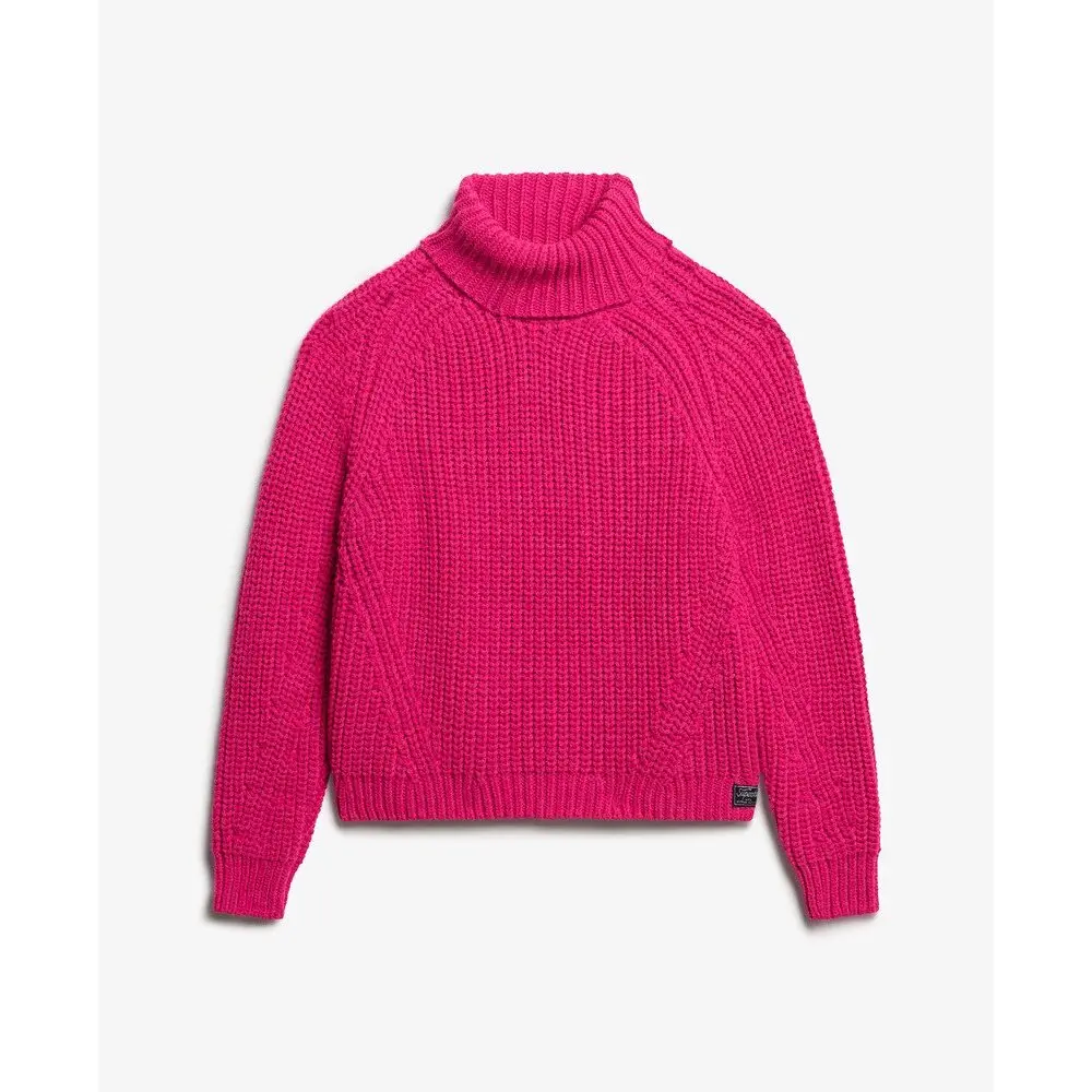 Pull Superdry Tricot à col roulé et maille ample US 8