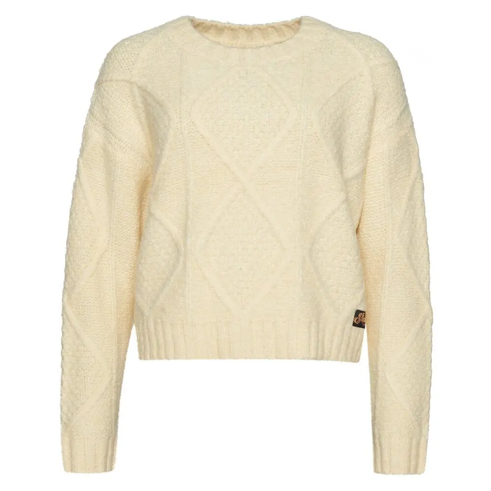 Maglione da donna con cavo spesso Superdry