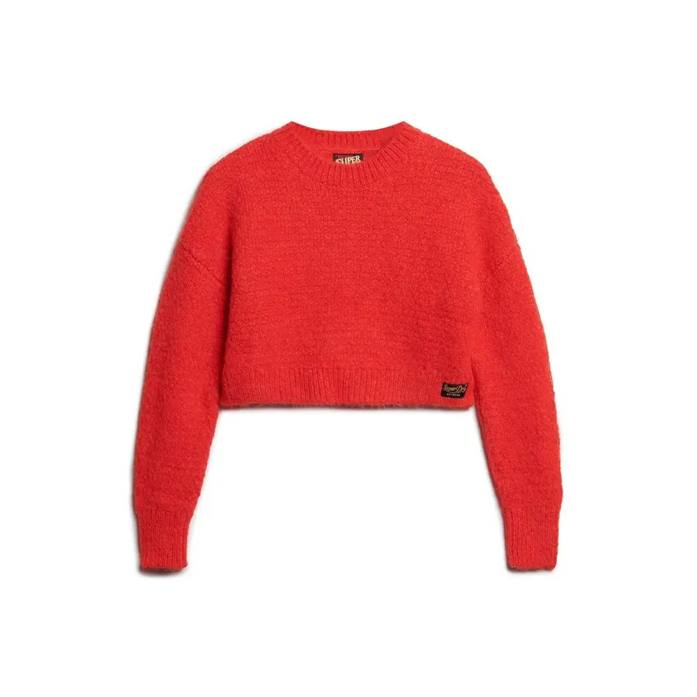 Pull Superdry Pull court en maille texturée vintage US 10