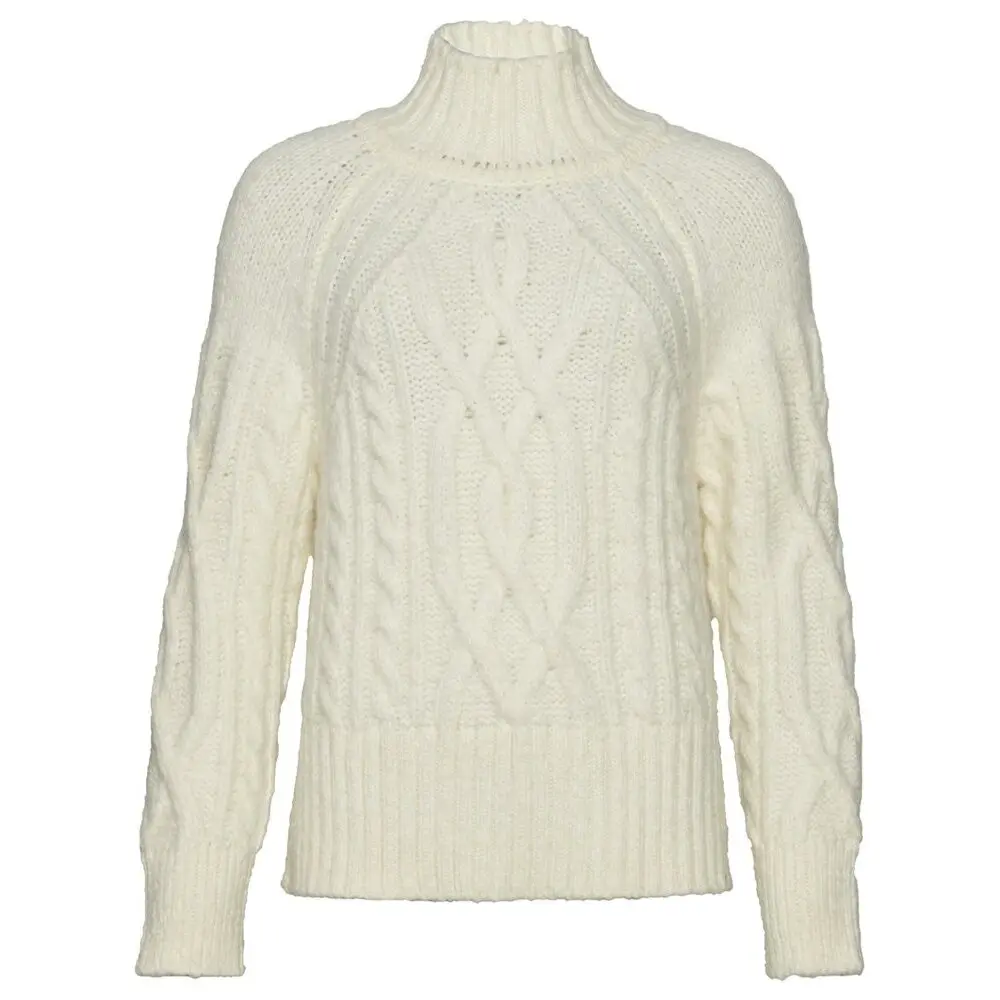 Pull en maille torsadée à col montant femme Superdry
