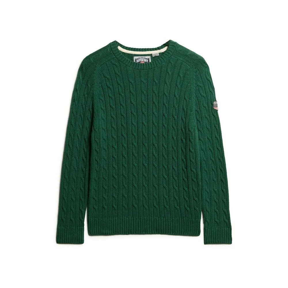 Pull Superdry Col roulé souple avec câble US 8 - vue 5