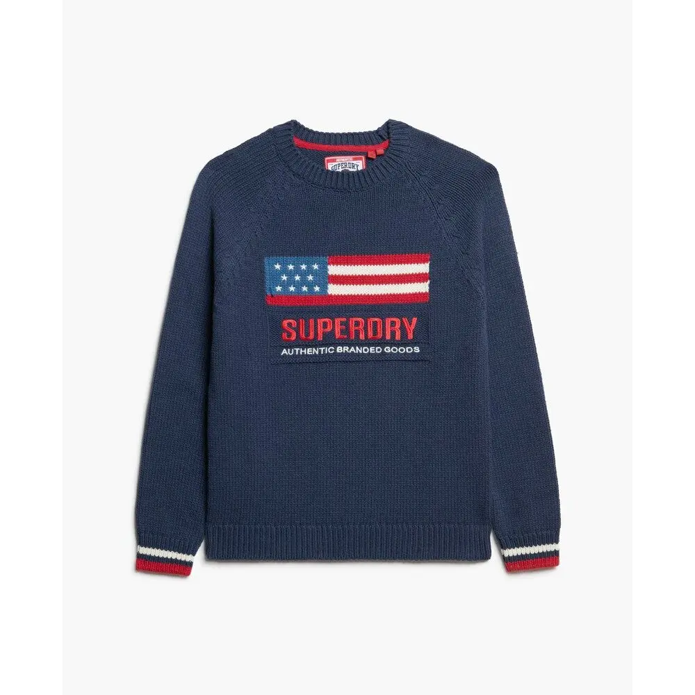 Pull ras du cou femme Superdry Americana