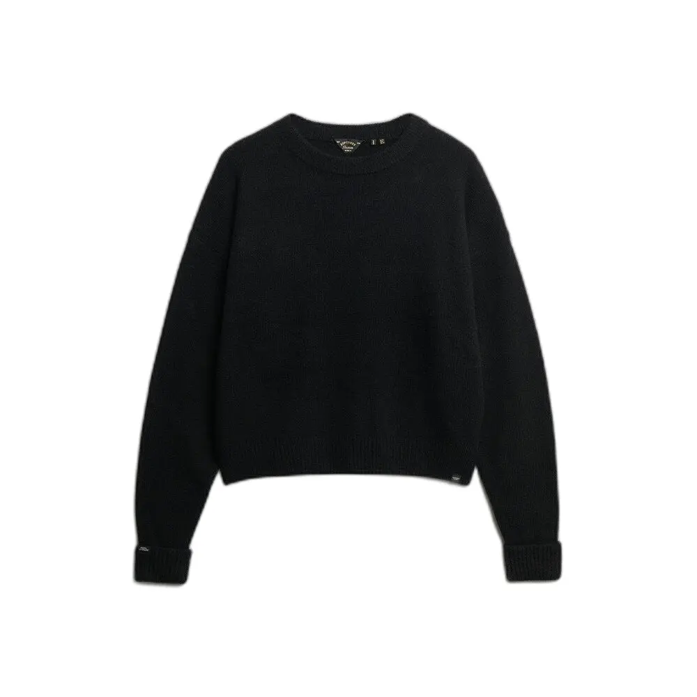 Pull à encoulure ras du cou ample femme Superdry