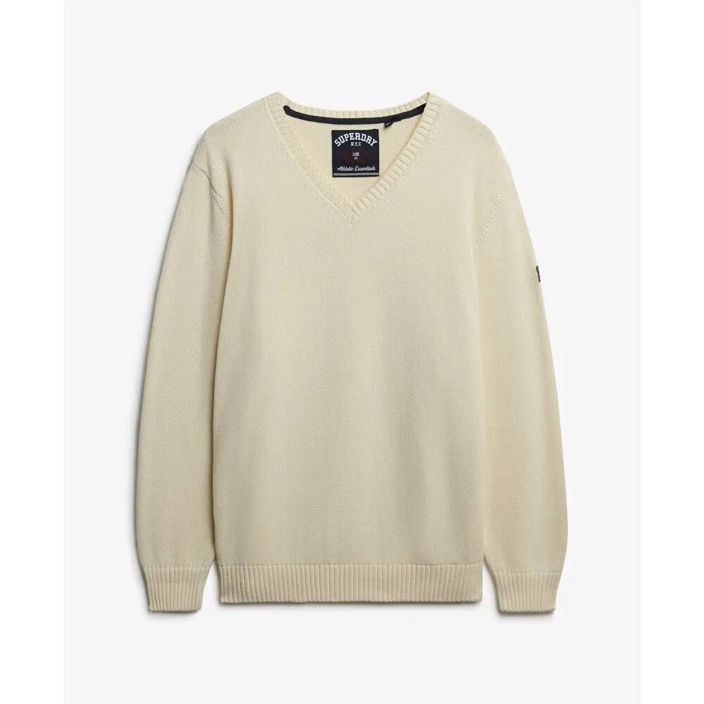 Pull oversized col V femme Superdry