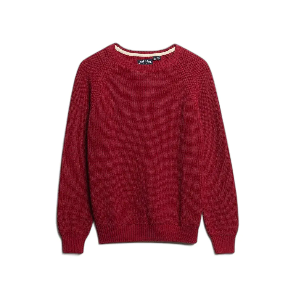 Pull en tricot côtelé décontracté femme Superdry