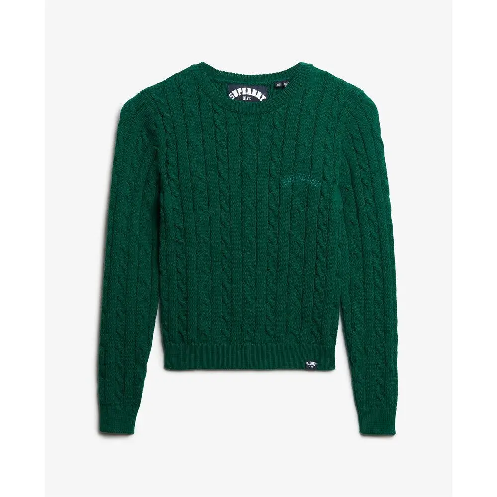 Pull Superdry Essentials Slim Cable Jumper US 8