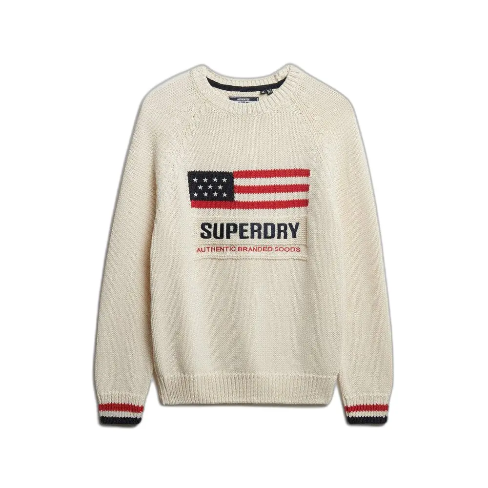 Pull col rond femme Superdry Americana