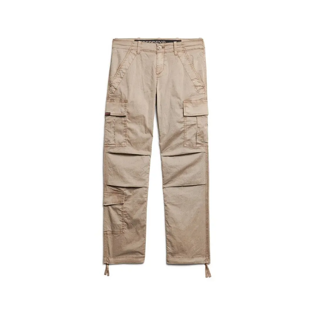 Pantalon cargo droit taille basse femme Superdry