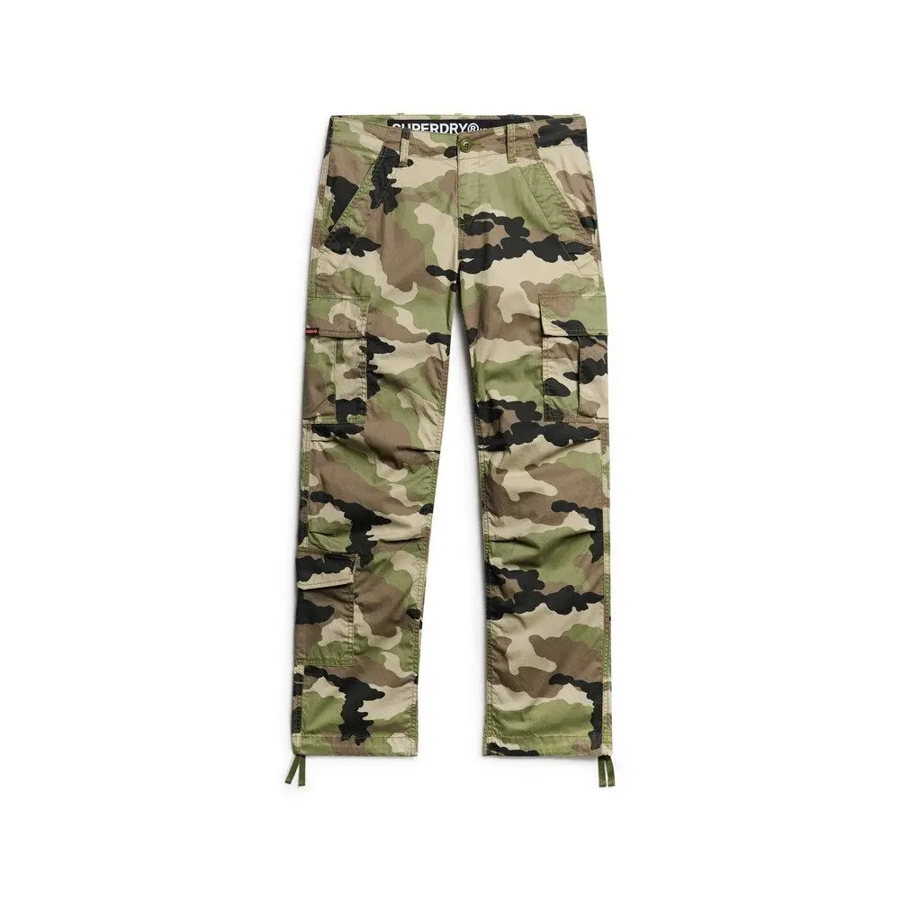 Pantalon Superdry Pantalon cargo droit taille basse FR
