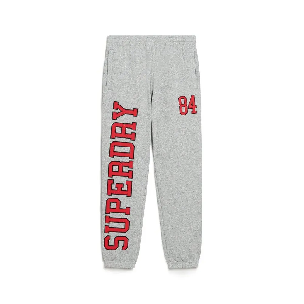Pantaloni da jogging con logo donna Superdry College Boyfriend