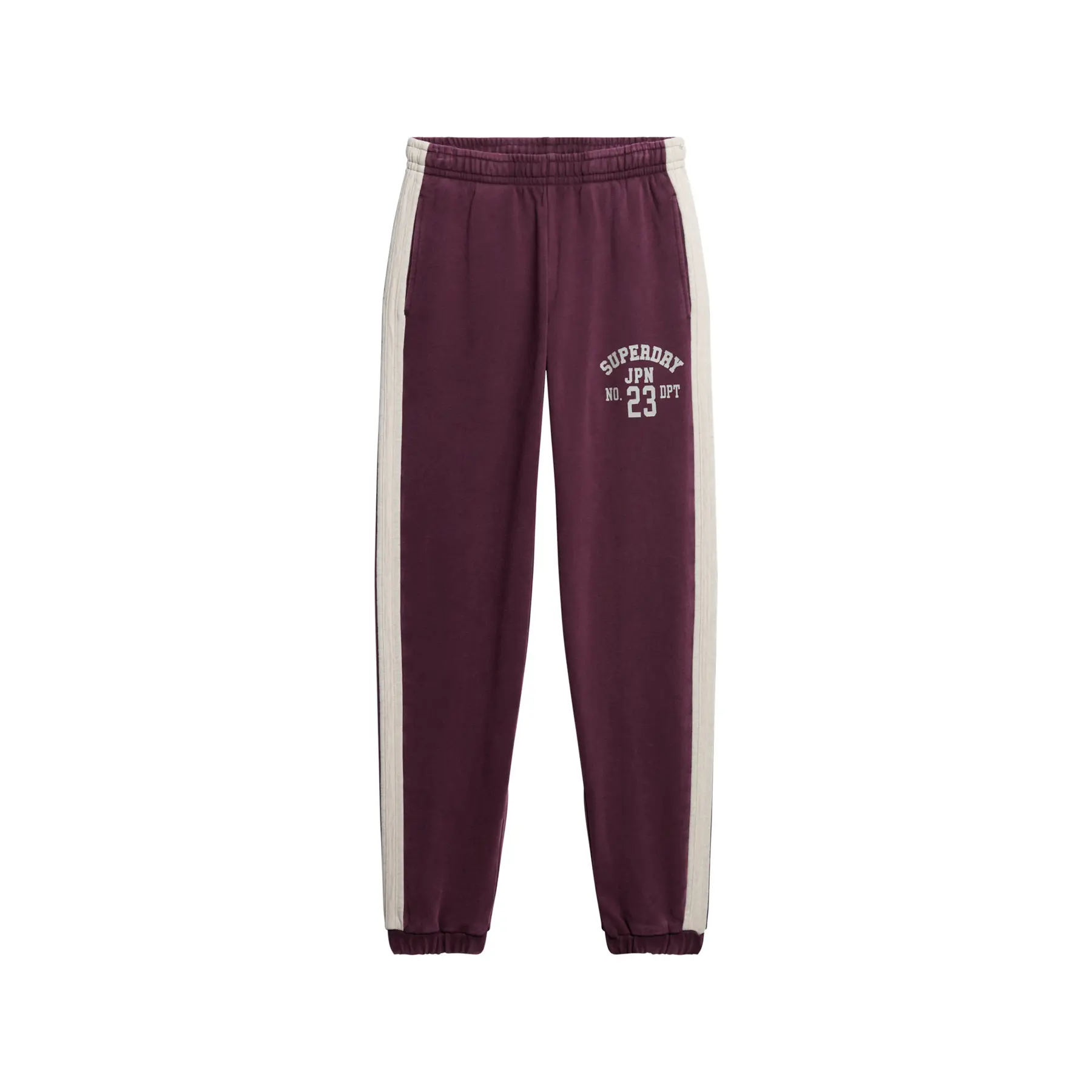 Pantalon de jogging à rayures latérales femme Superdry
