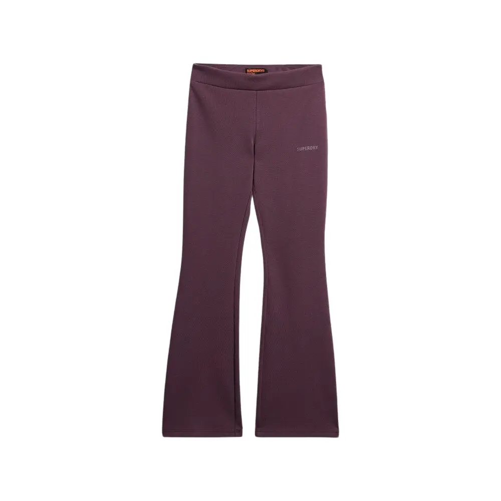 Pantaloni da jogging svasati a vita bassa donna Superdry Sport Tech