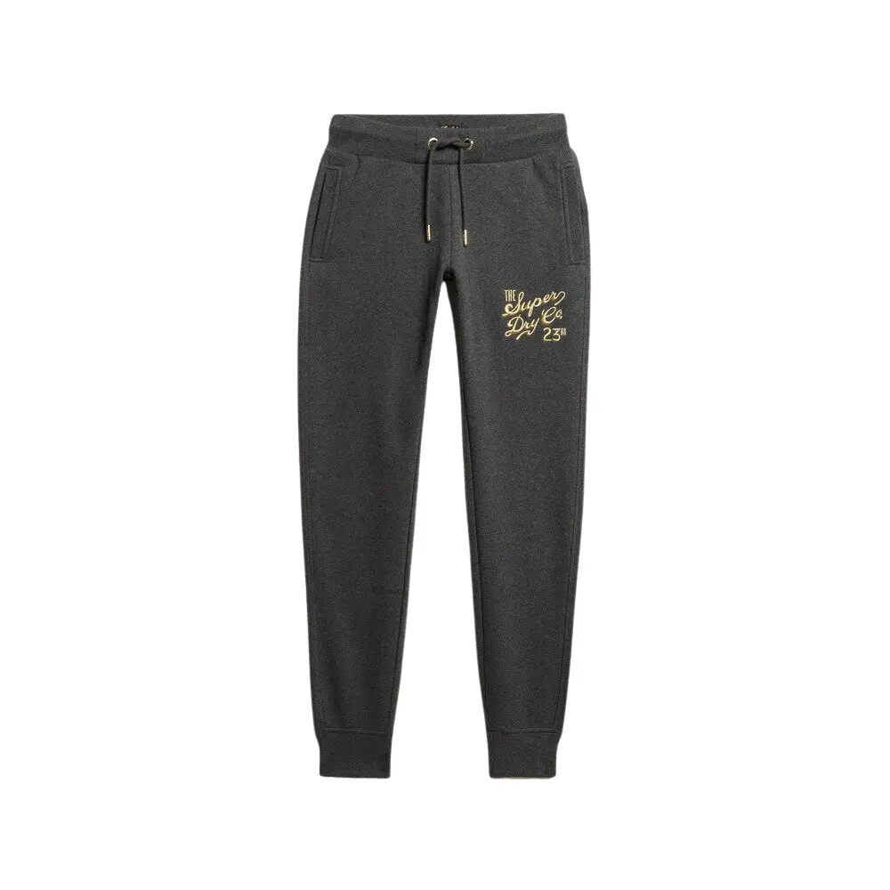 Pantalon de jogging slim femme Superdry Luxe Metallic Logo