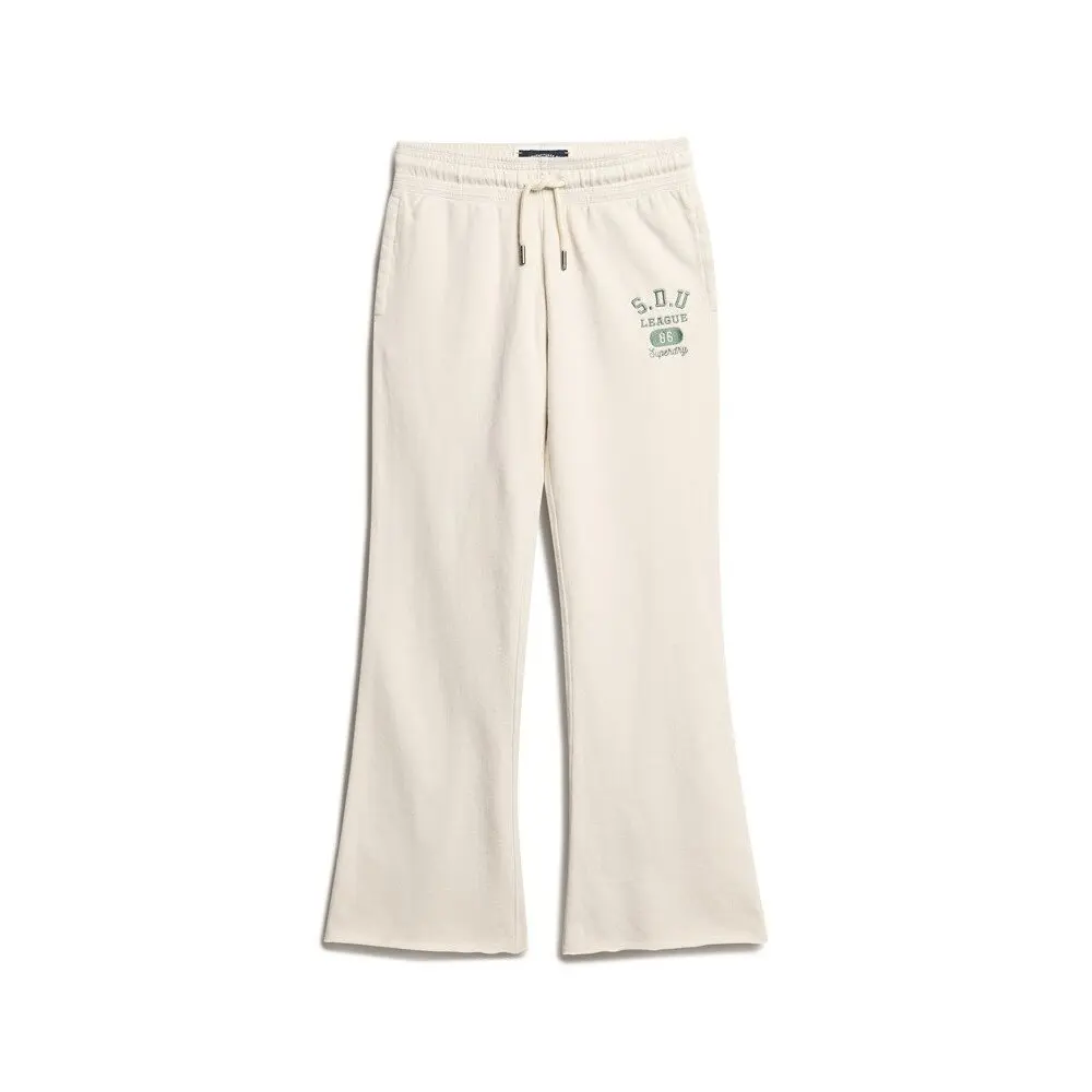 Pantalon de jogging évasé à taille basse femme Superdry Athletic Essentials