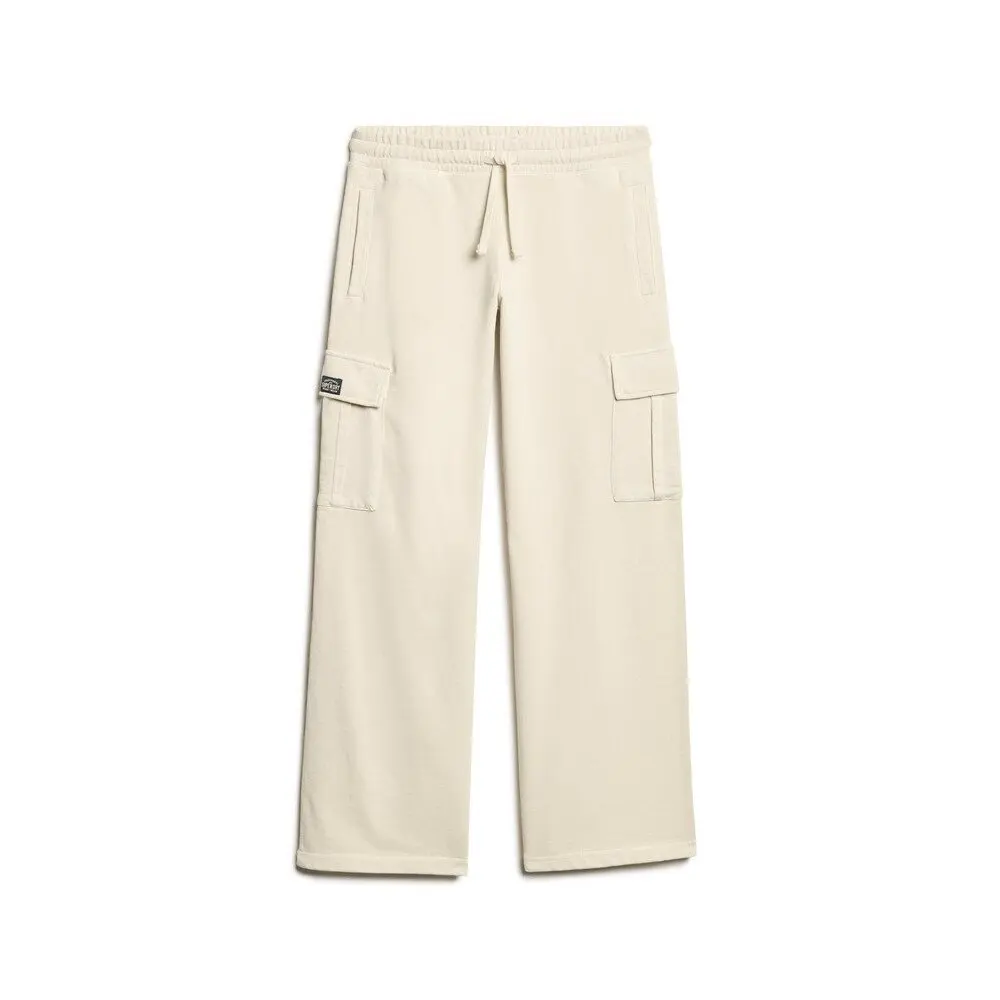 Pantalon de jogging large à poche cargo femme Superdry Vintage Athletic Essentials