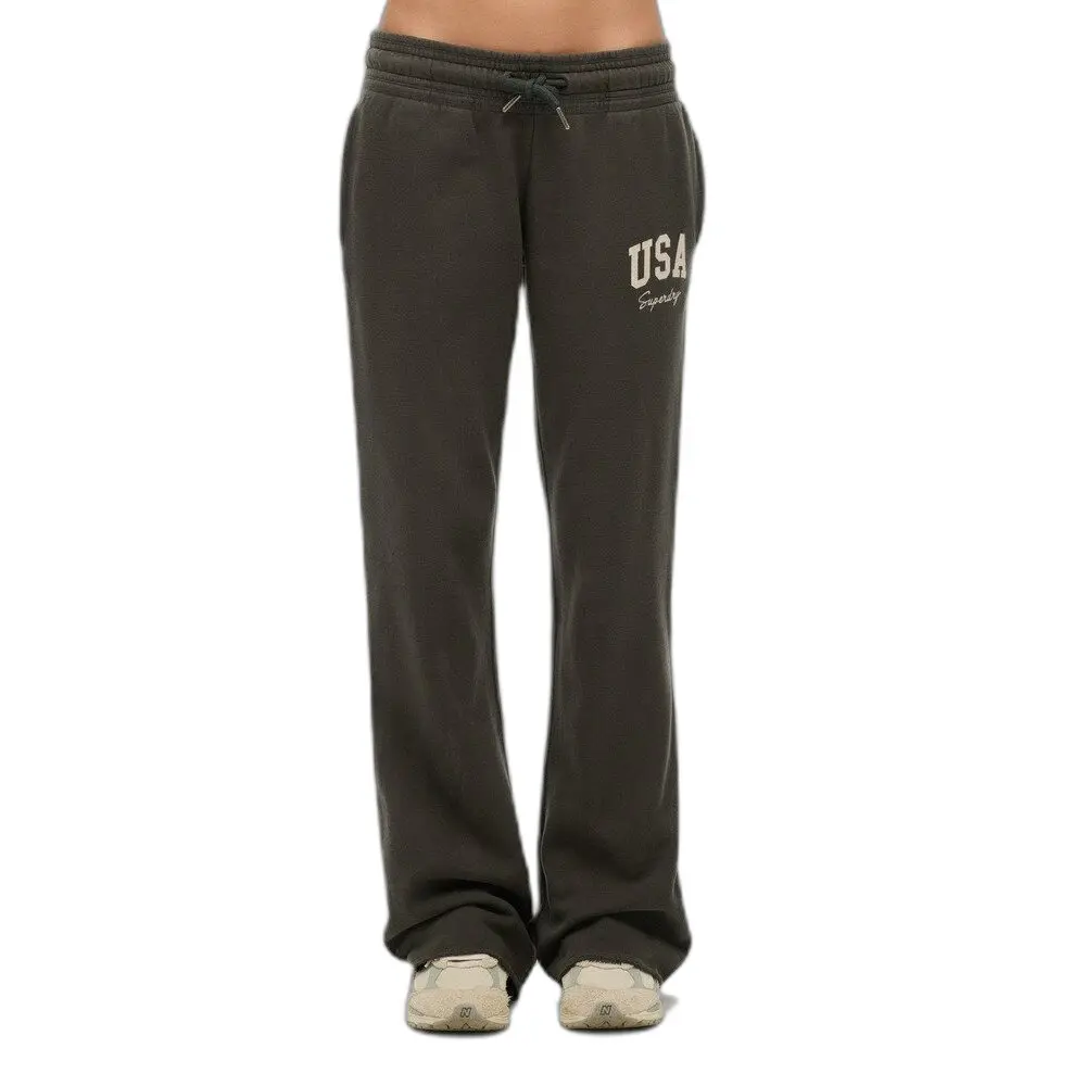 Pantalon de survêtement évasé femme Superdry Athletic Essentials