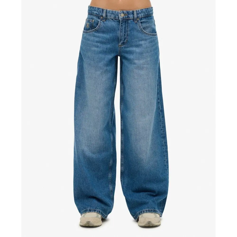 Women's Baggy Jeans Superdry Low Rise