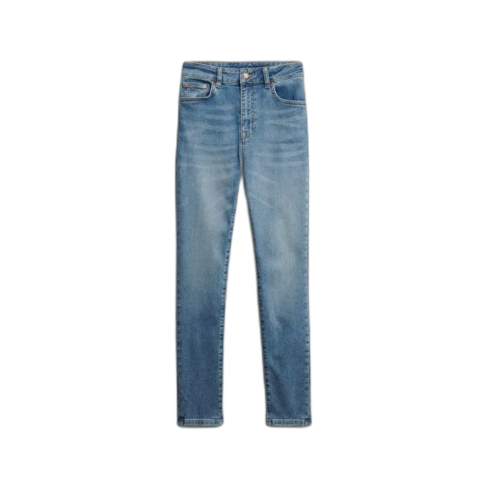 Jeans Superdry Jean Skinny Taille Haute en Coton Biologique FR