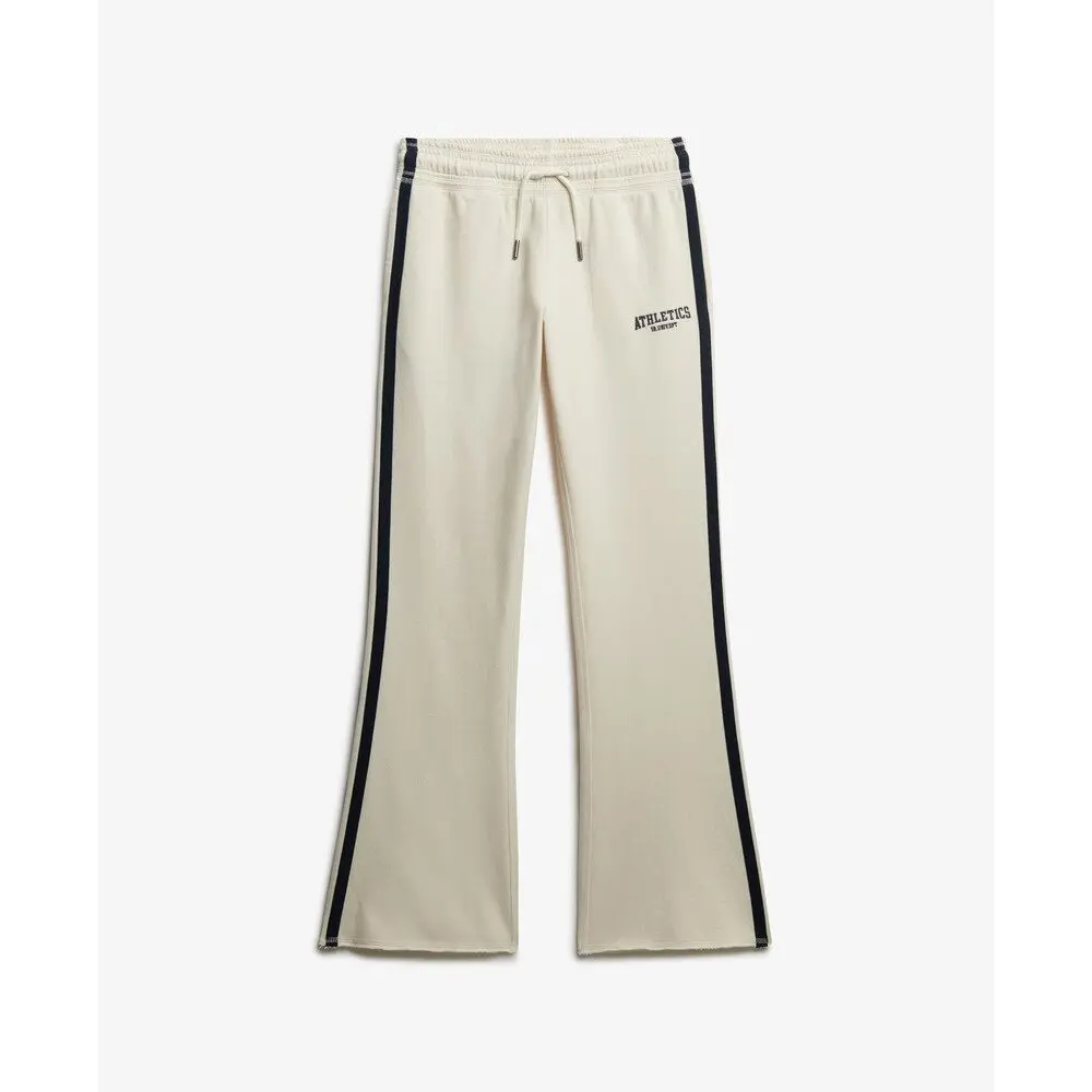 Pantalon de jogging flare rayé femme Superdry Athletic