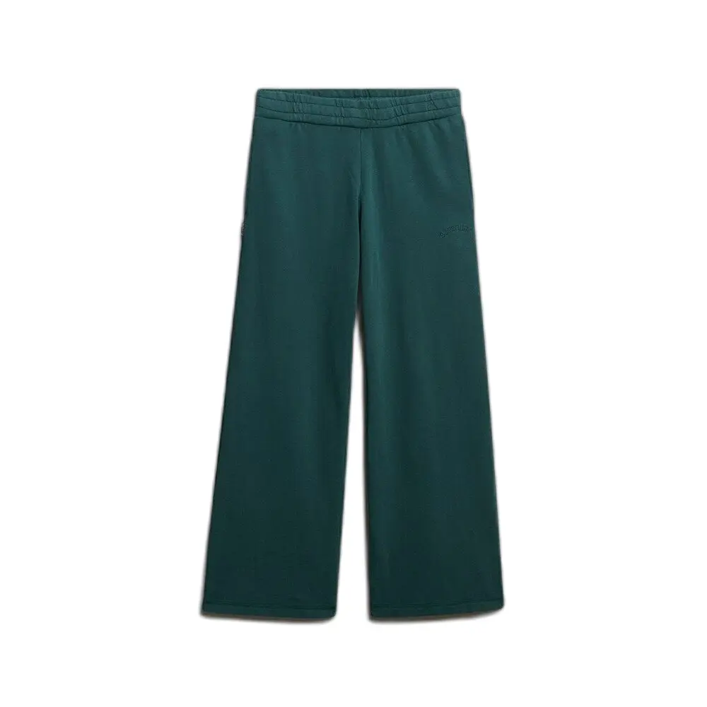 Pantalon de jogging à jambe large femme Superdry Essential - vue 2
