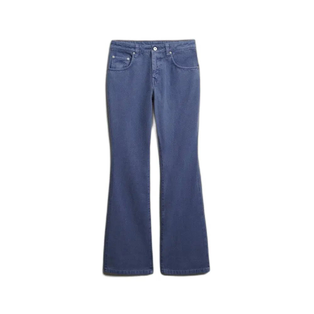 Pantaloni larghi da donna Superdry