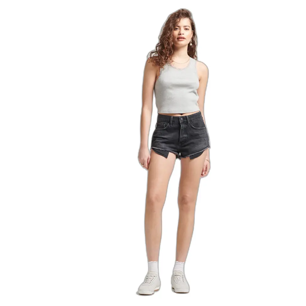 Shorts mit hohem Bund für Damen Superdry
