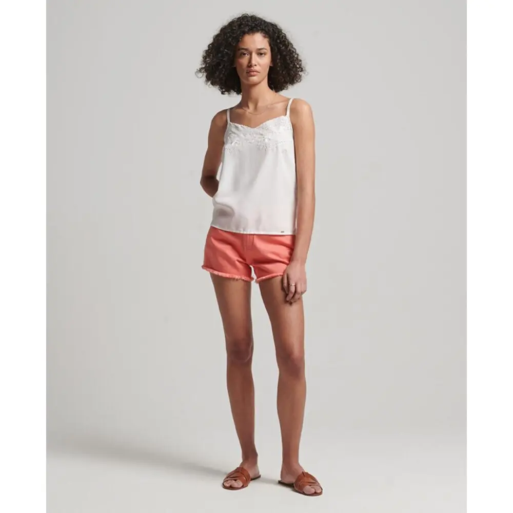 Short en jeans taille haute femme Superdry
