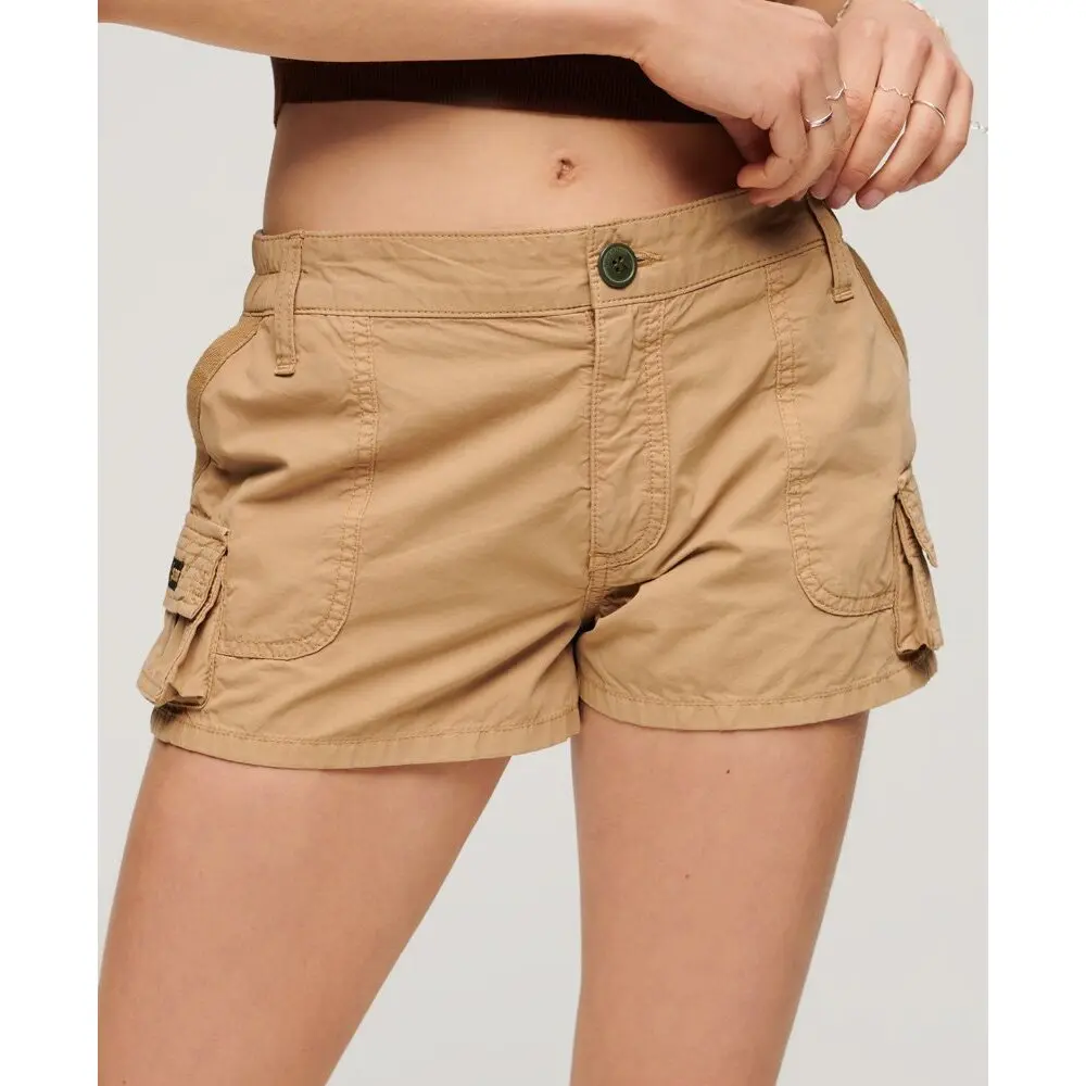 Pantaloncini cargo da donna Superdry Utility