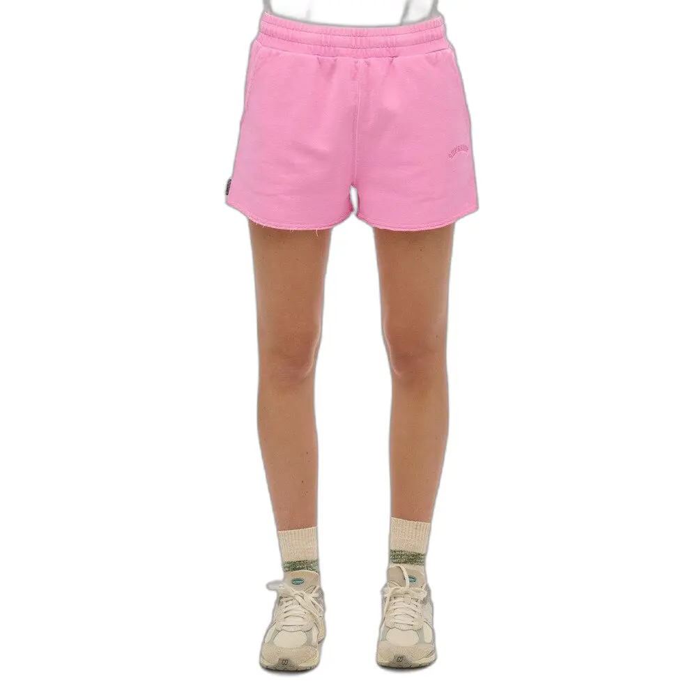 Short à logo garment dye essential femme Superdry