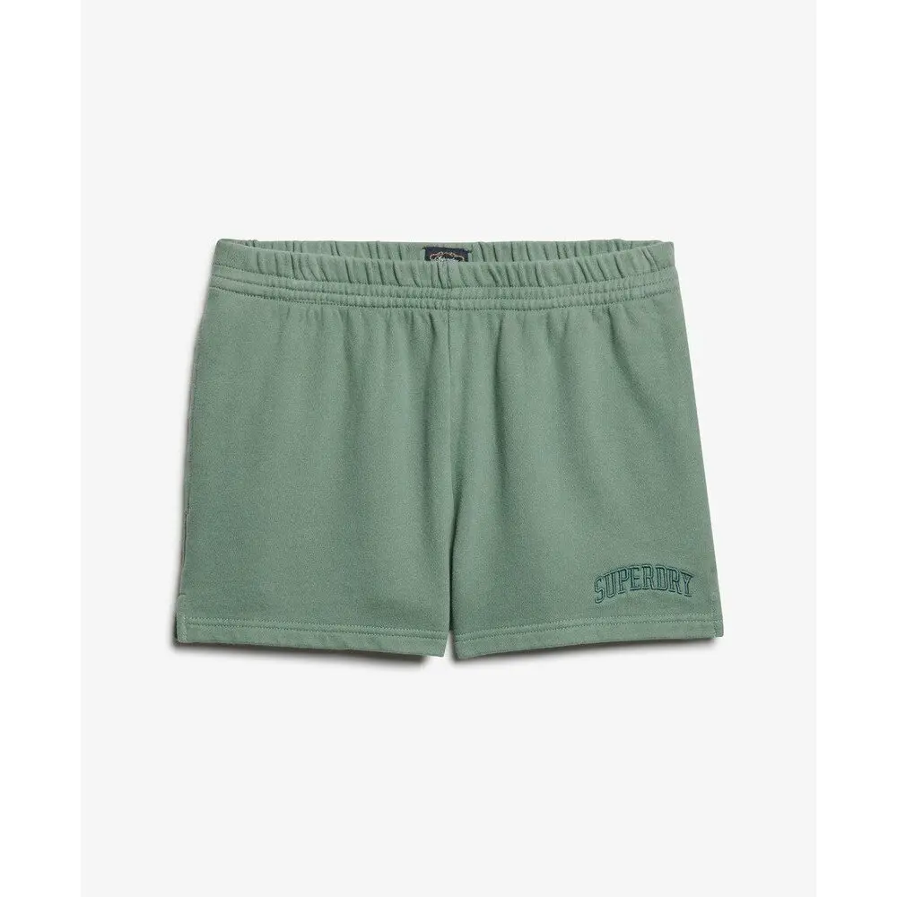 Short brodé ton sur ton athletique essentials femme Superdry