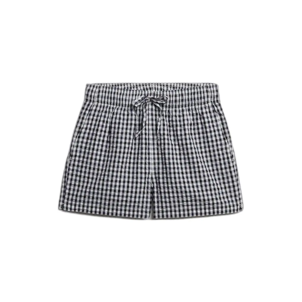 Short elasticizzato a righe in cotone biologico donna Superdry