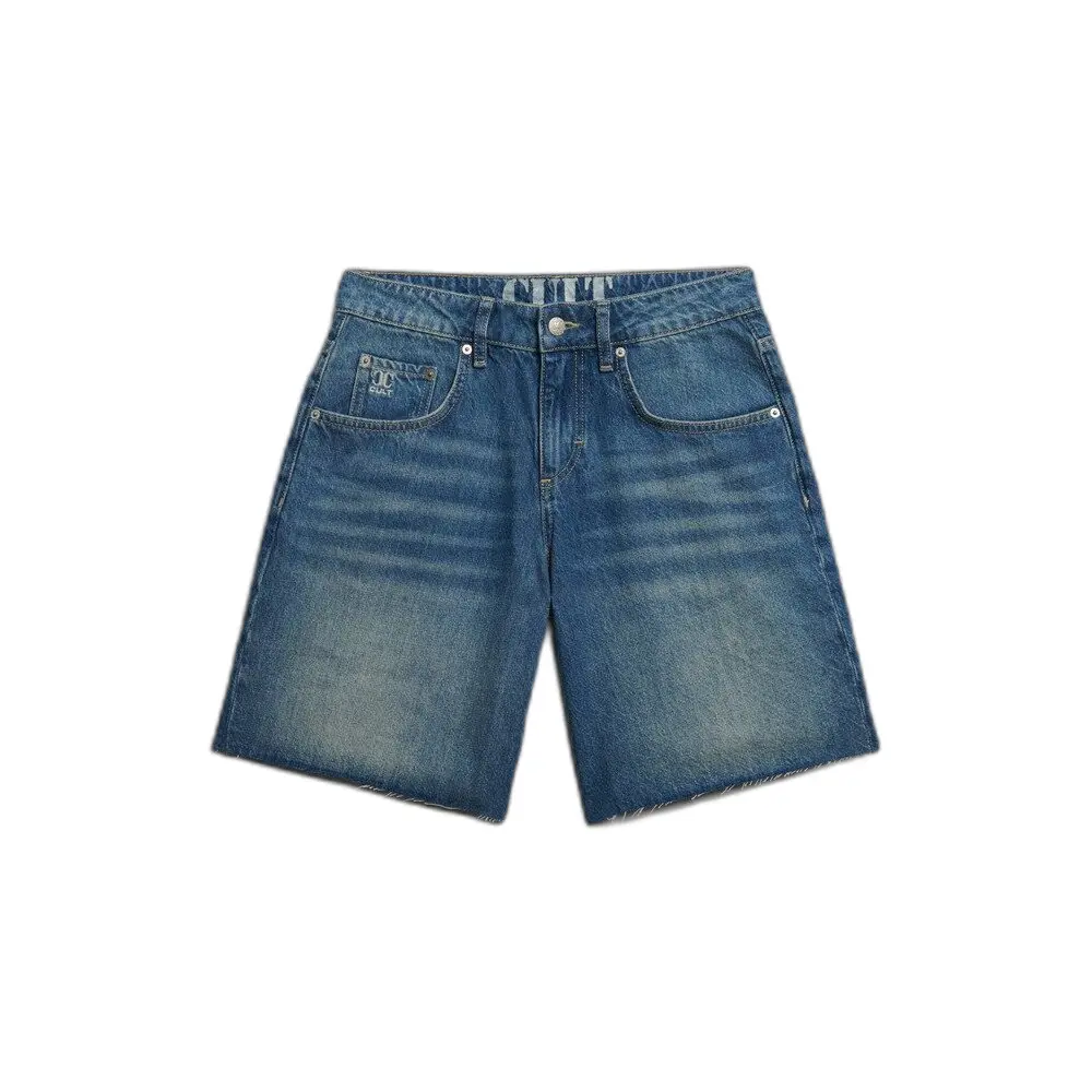 Short Superdry Rise Mid Baggy US - vue 3