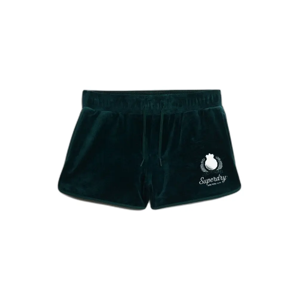 Short en velours femme Superdry Country Club
