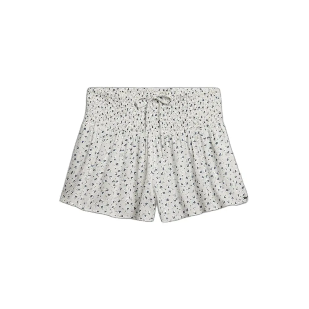Short imprimé femme Superdry Mini Smocked