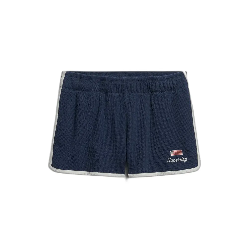 Short rétro gaufré femme Superdry Athletic Essentials