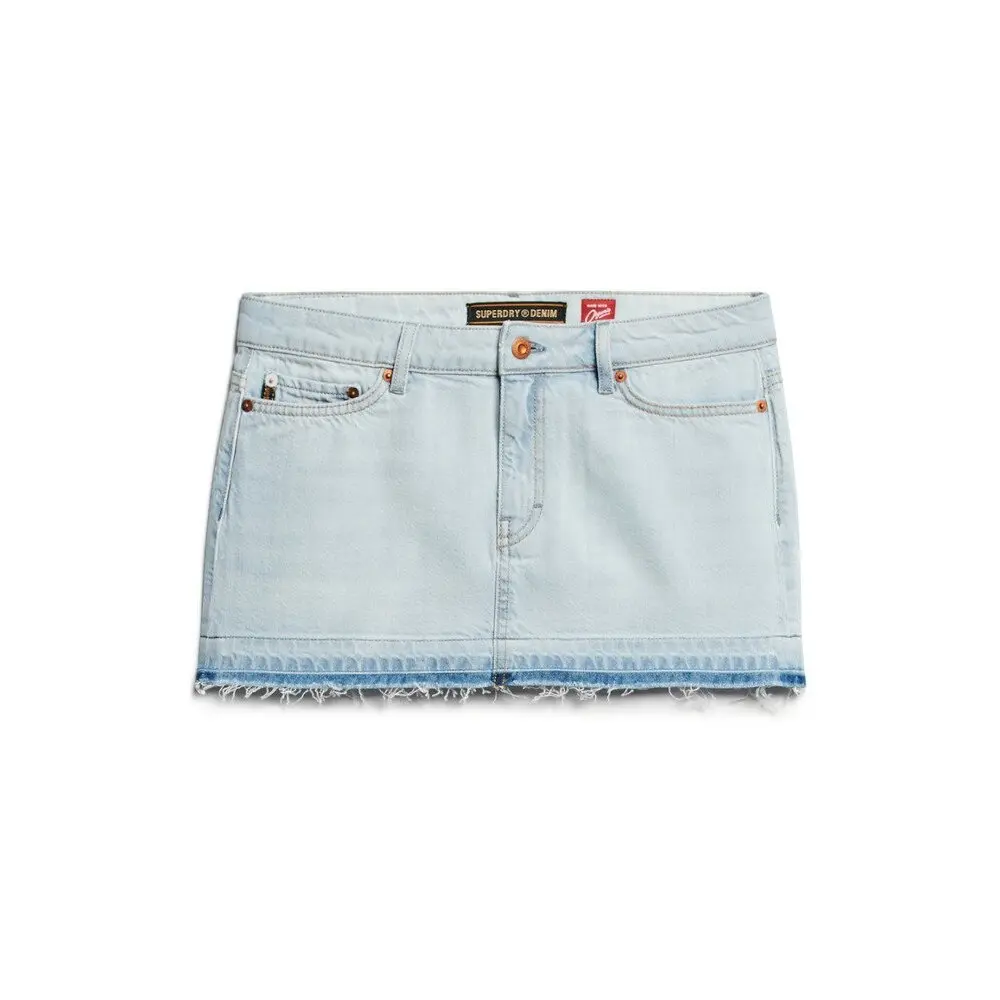 Women's denim mini skirt Superdry