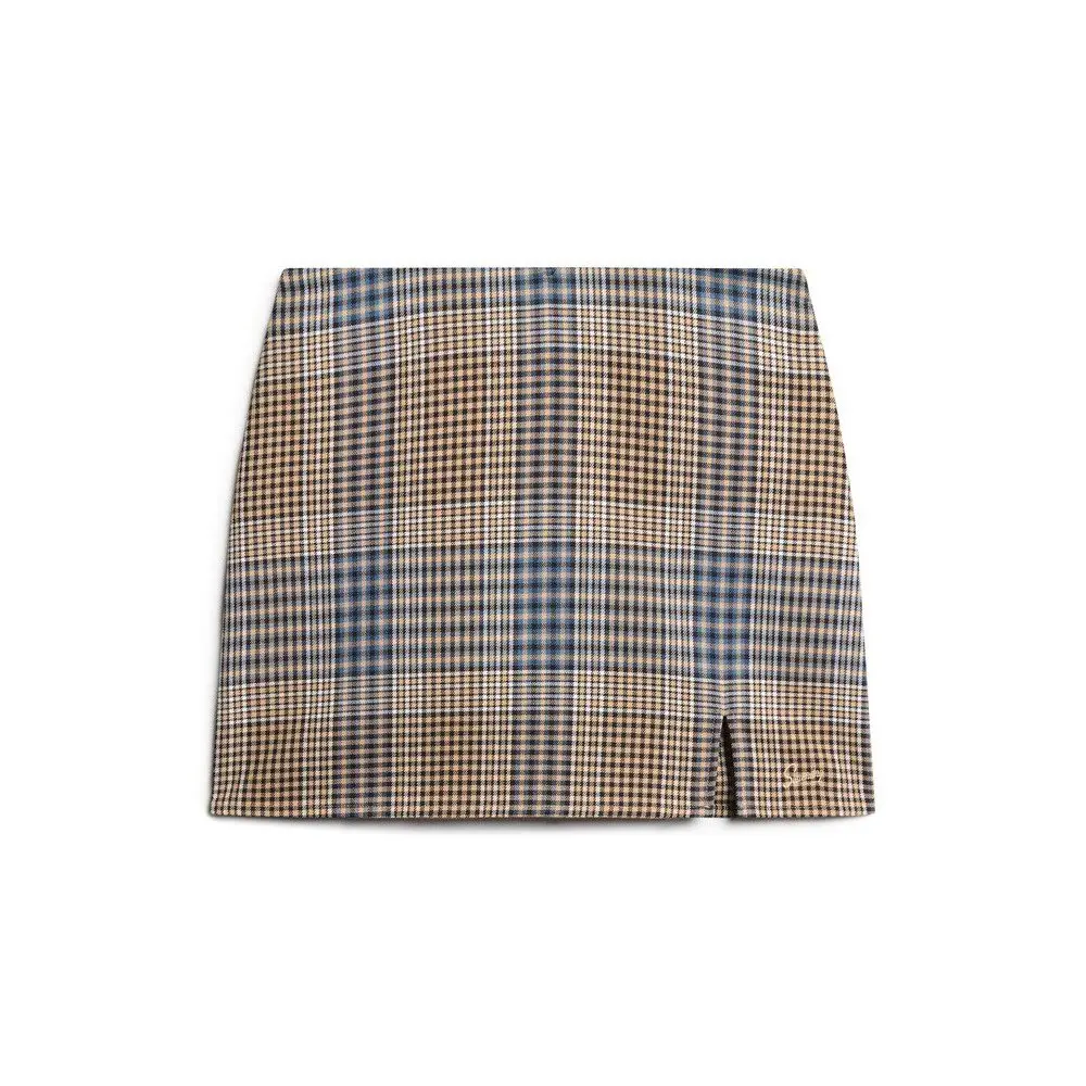 Mini jupe à carreaux femme Superdry