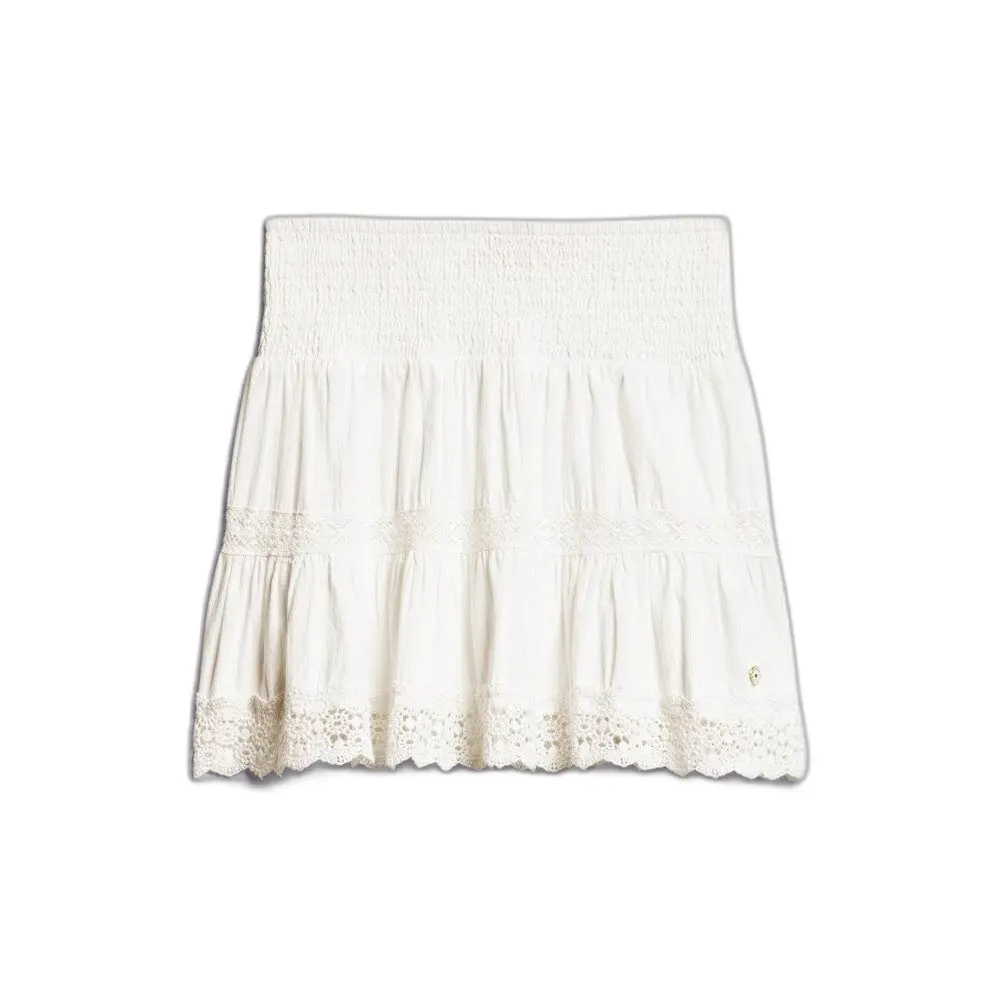 Mini jupe femme Superdry Ibiza Lace Mix