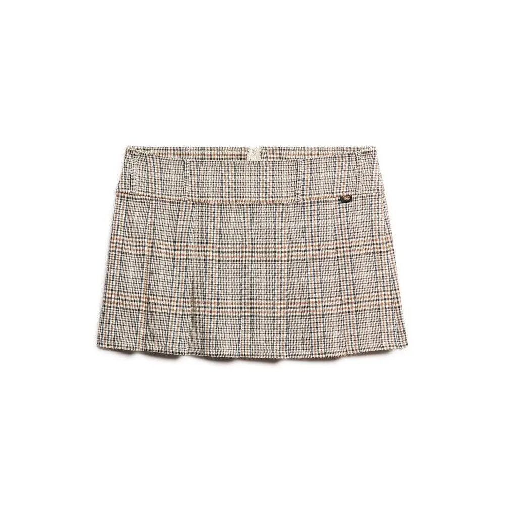 Jupe plissée femme Superdry Low Rise