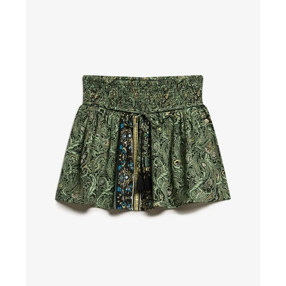 Mini jupe à motif cachemire femme Superdry St Tropez