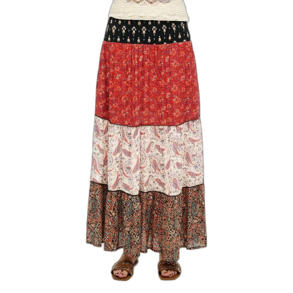 Jupe longue imprimée femme Superdry
